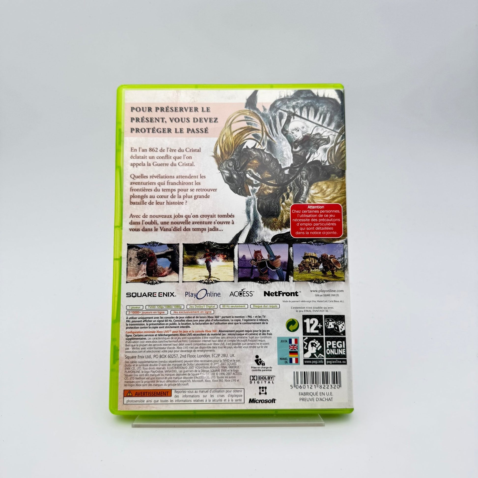 FINAL FANTASY XI LES GUERRIERS DE LA DEESSE - XBOX 360 - Strike Games