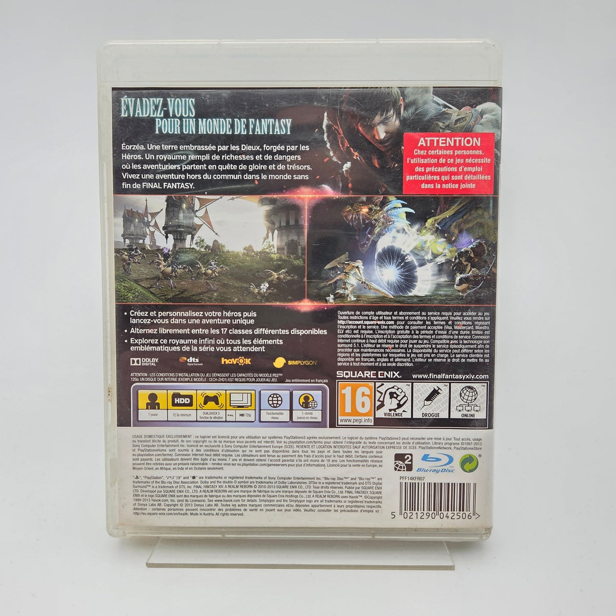 Final Fantasy XIV A Realm Reborn - Playstation 3 - Strike Games