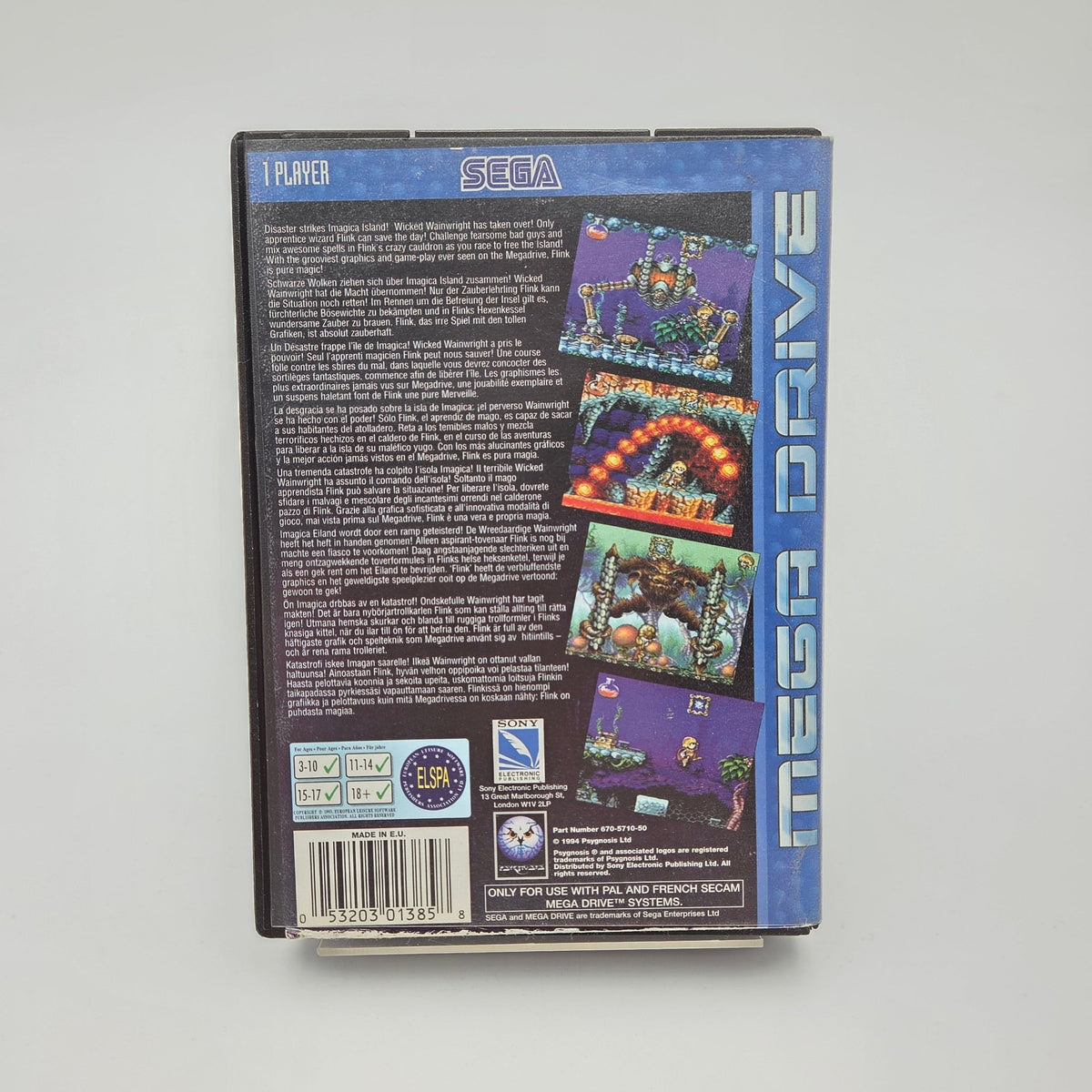 Flink - Mega Drive - Strike Games