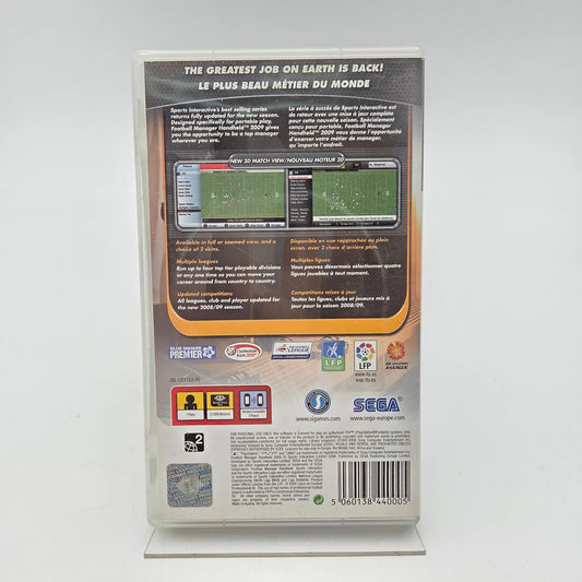 FOOTBALL MANAGER HANDHELD 2009 - PLAYSTATION PORTABLE - Strike Games