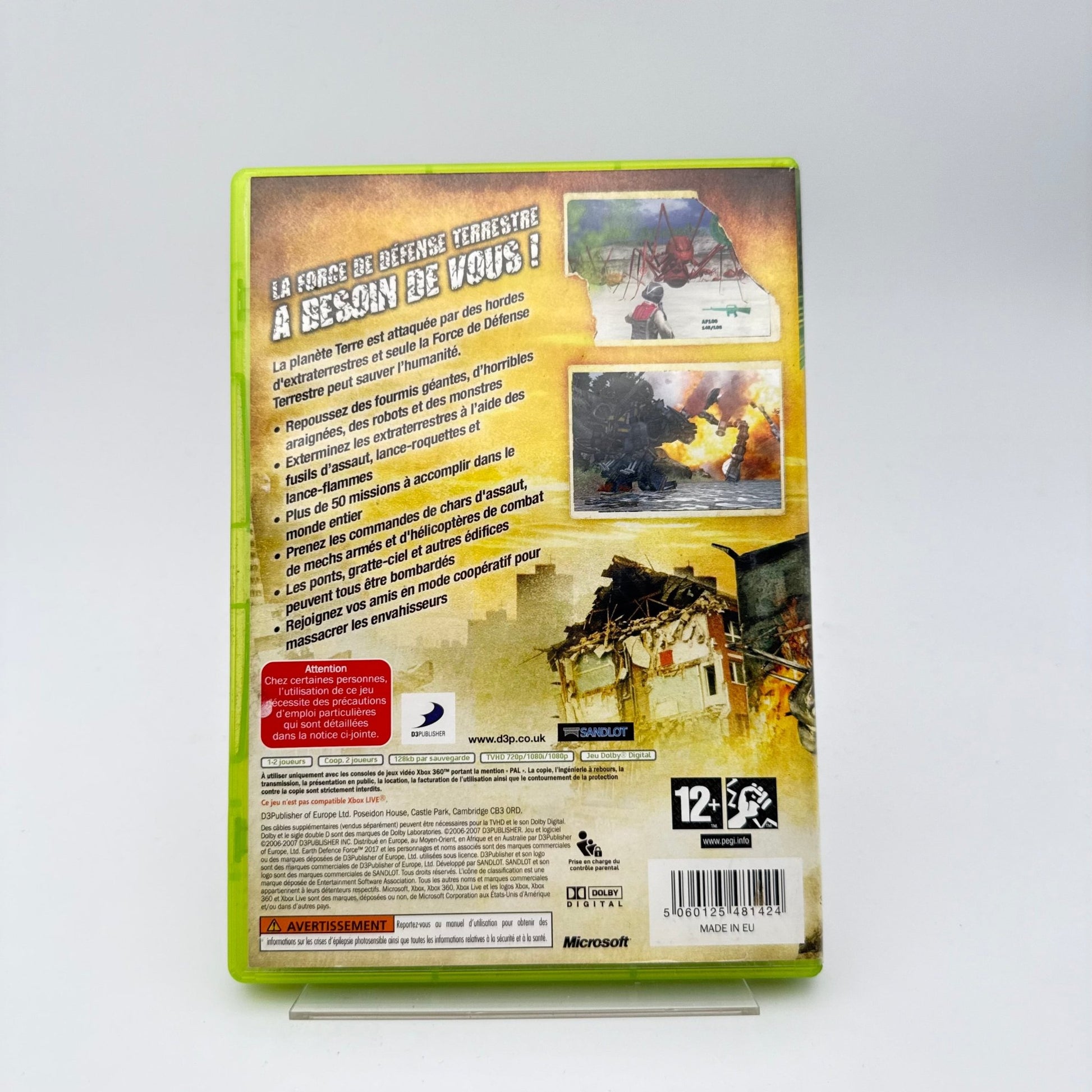 FORCE DE DEFENCE TERRESTRE 2017 - XBOX 360 - Strike Games