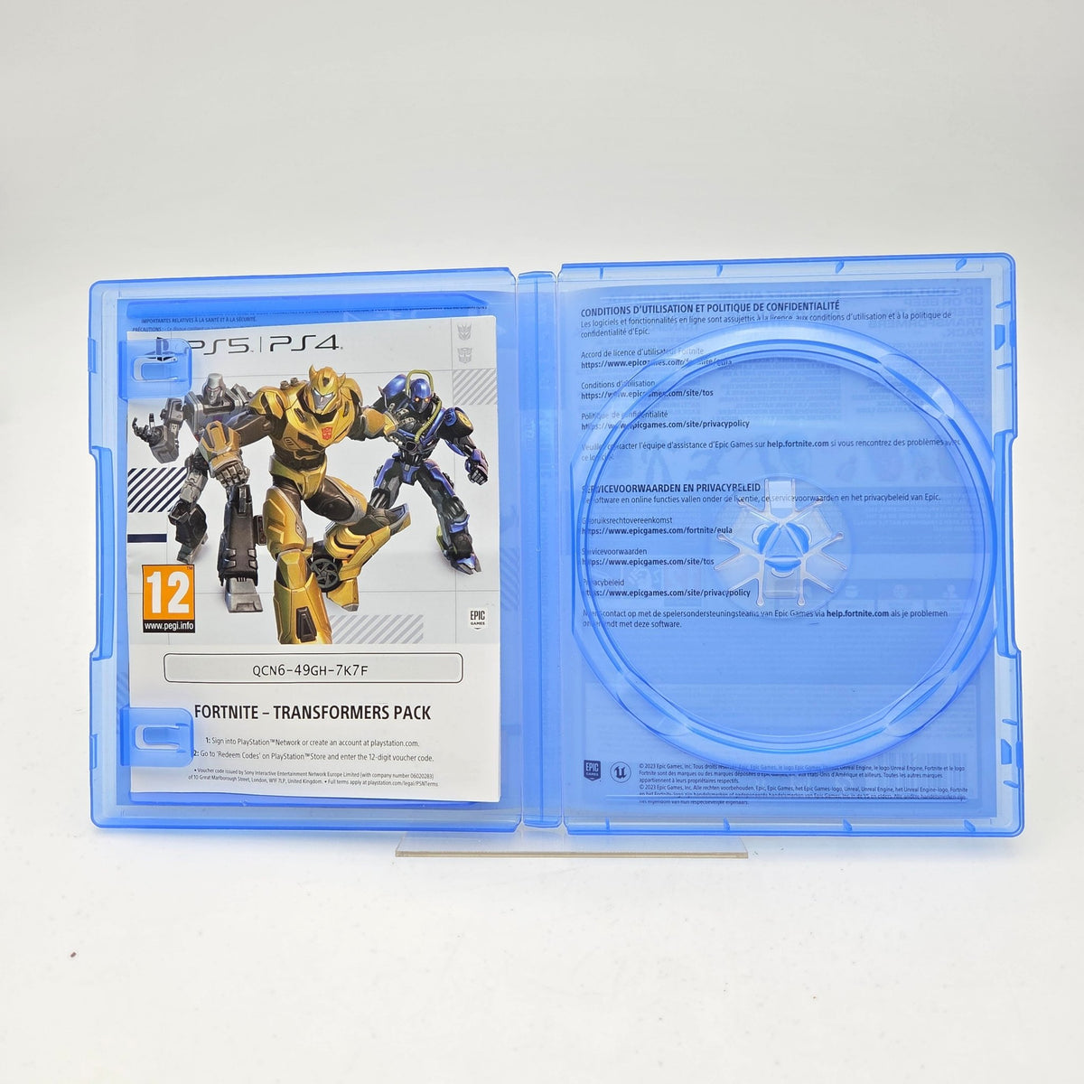 FORTNITE TRANSFORMERS PACK - PLAYSTATION 4 - Strike Games