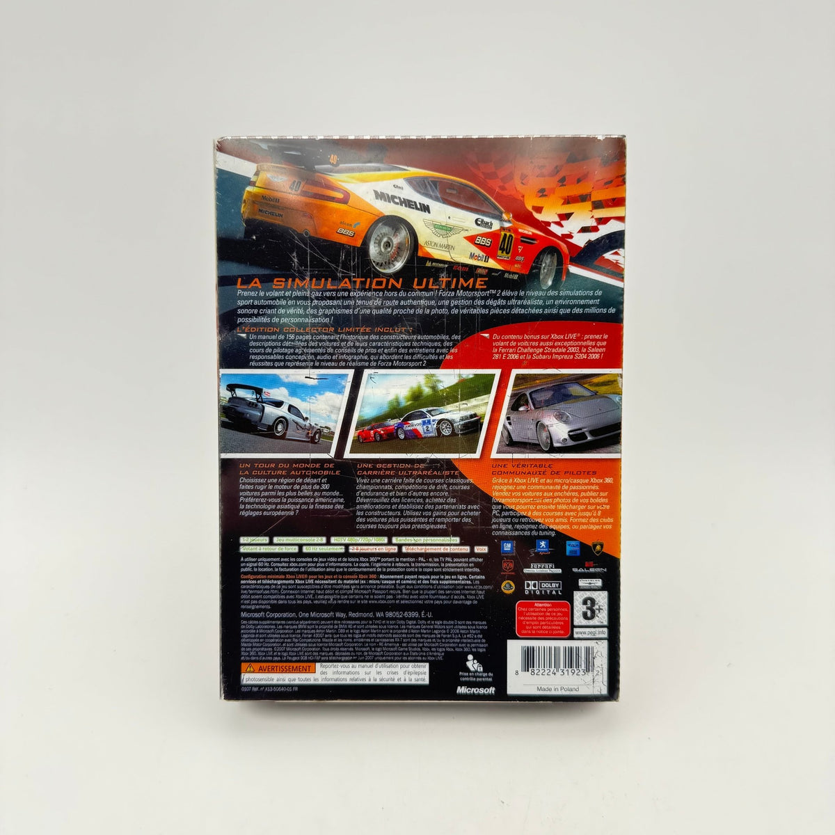FORZA MOTORSPORT 2 COLLECTOR - XBOX 360 - Strike Games