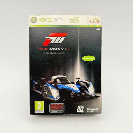 FORZA MOTORSPORT 3 COLLECTOR - XBOX 360 - Strike Games