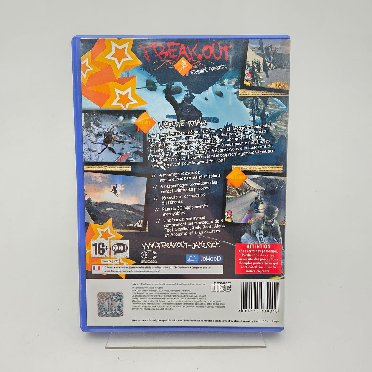 FREAK OUT EXTREME FREERIDE - PLAYSTATION 2 - Strike Games