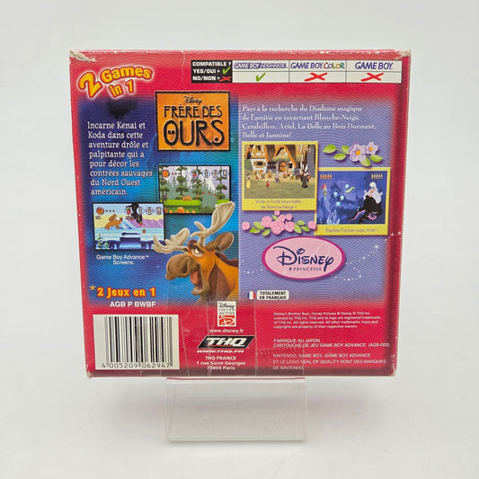 Frère des Ours et Disney Princesse - Gameboy Advance - Strike Games