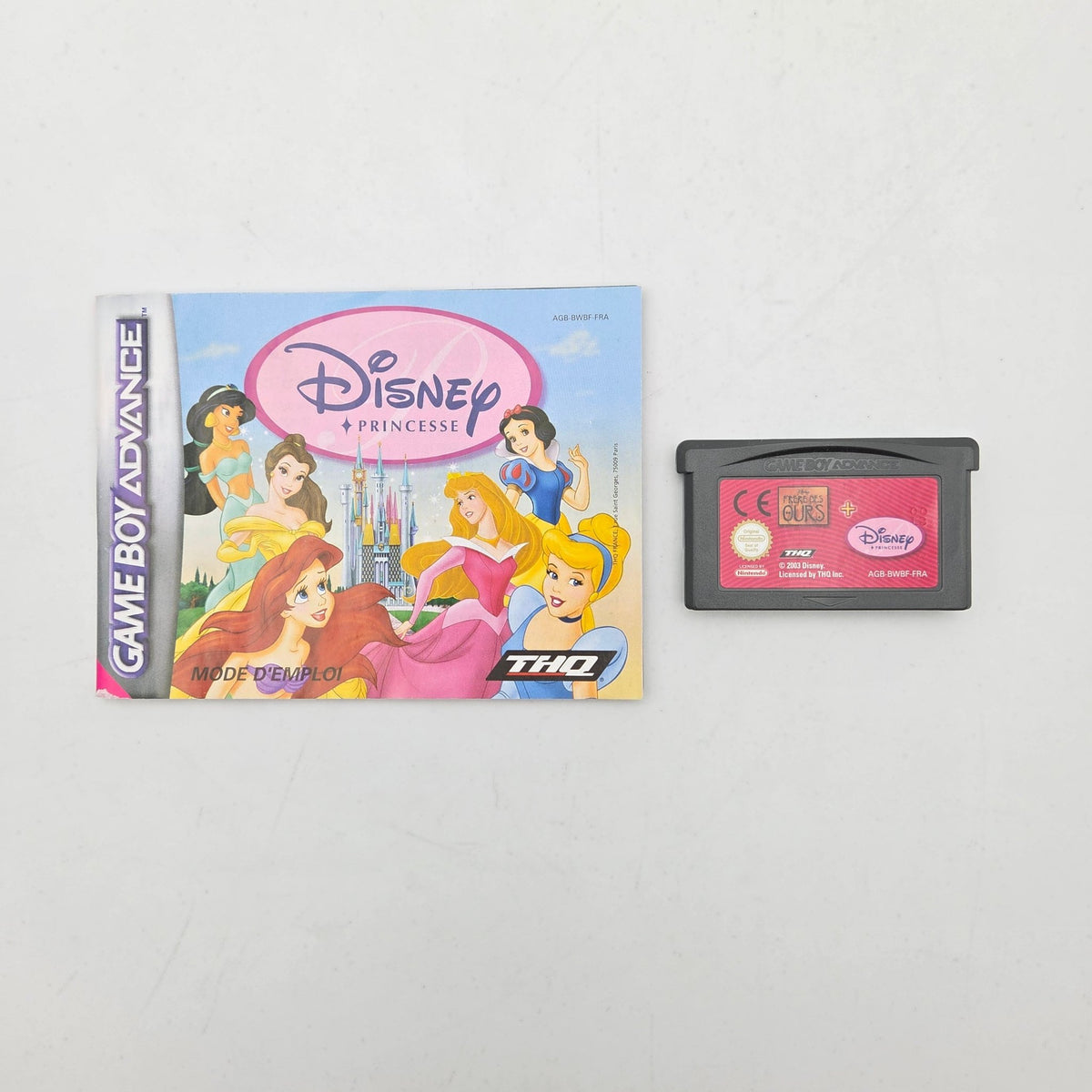 Frère des Ours et Disney Princesse - Gameboy Advance - Strike Games