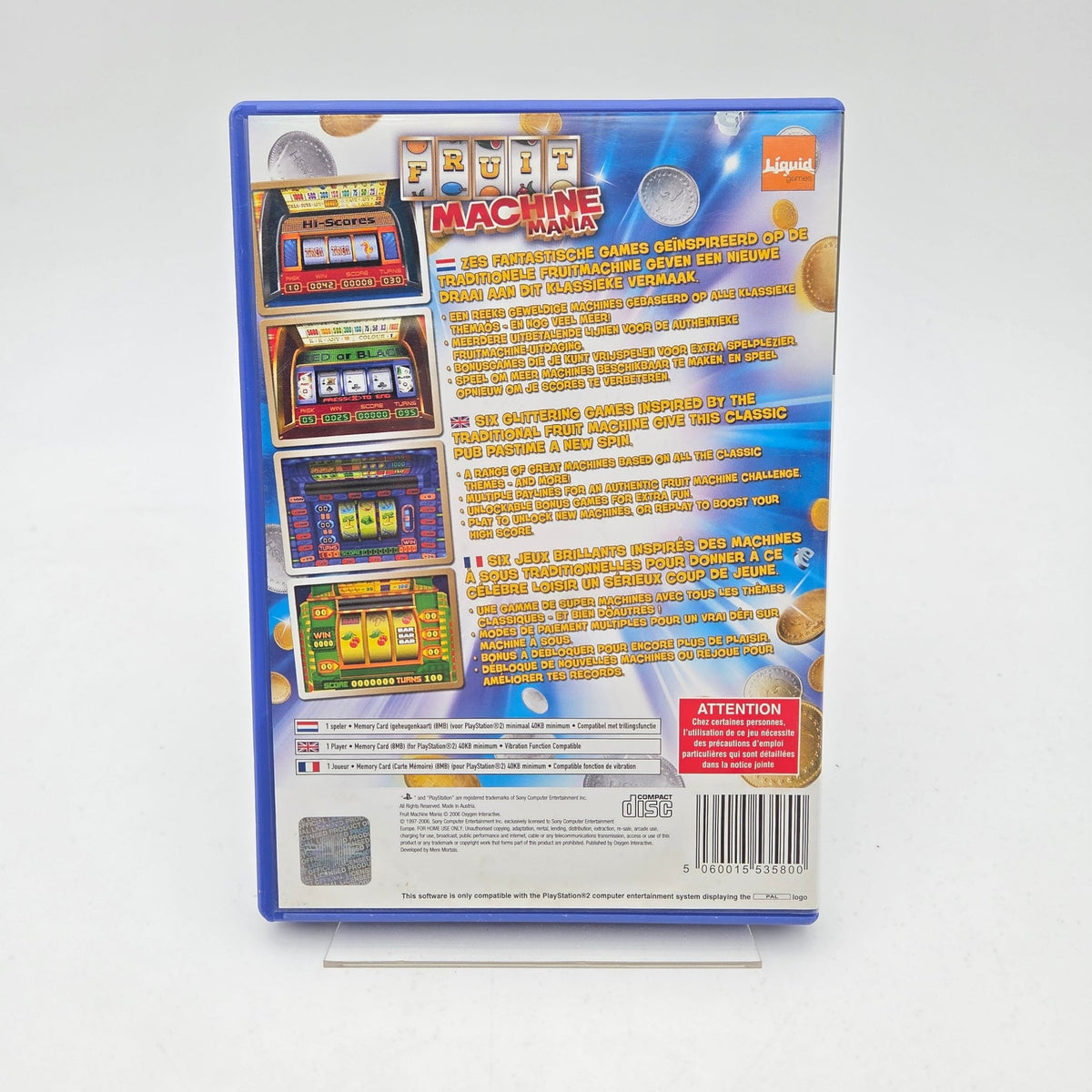 Fruit Machine Mania - Playstation 2 - Strike Games