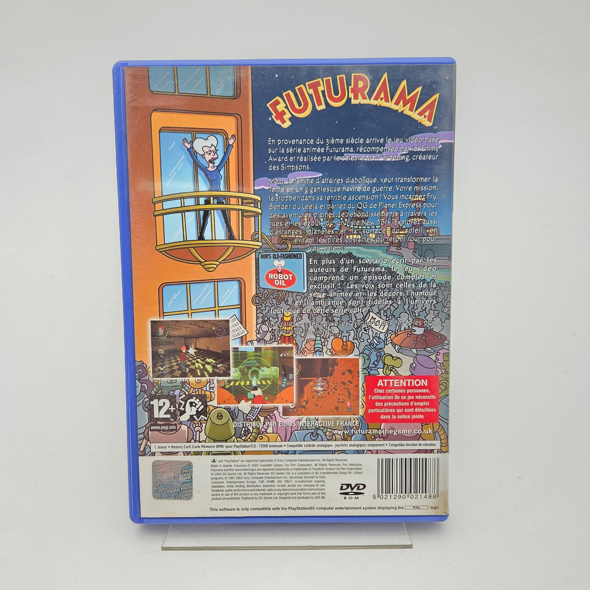 FUTURAMA - PLAYSTATION 2 - Strike Games