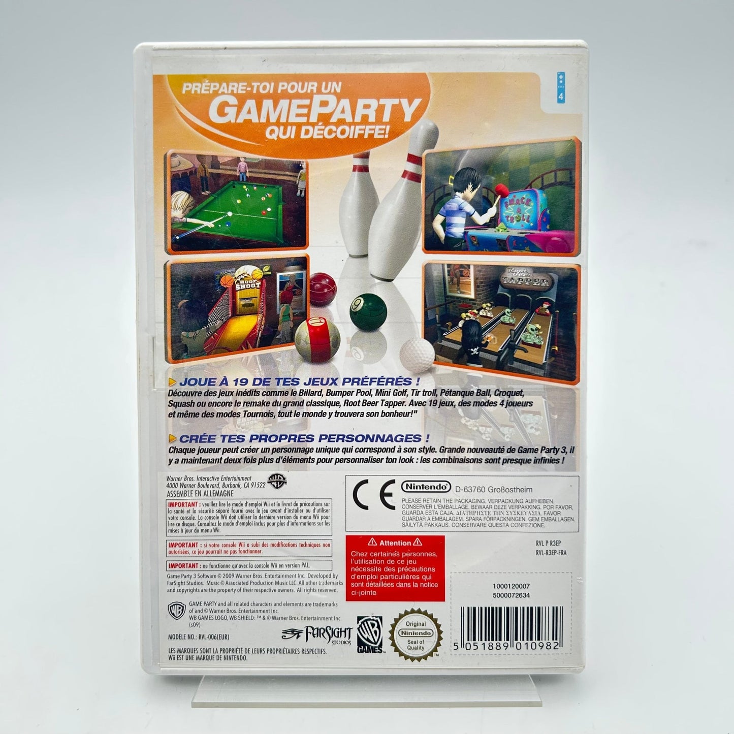GAME PARTY 3 - WII - Strike Games
