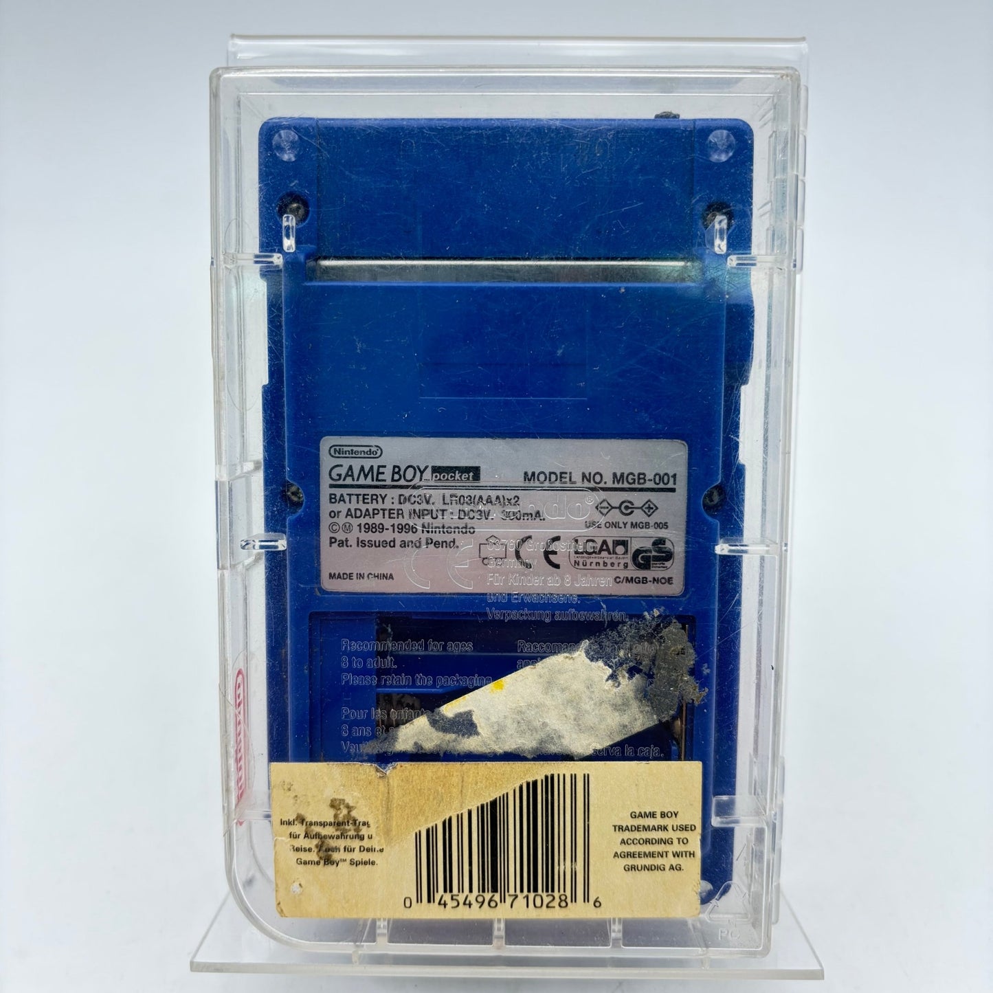 GAMEBOY POCKET BLEU - Strike Games