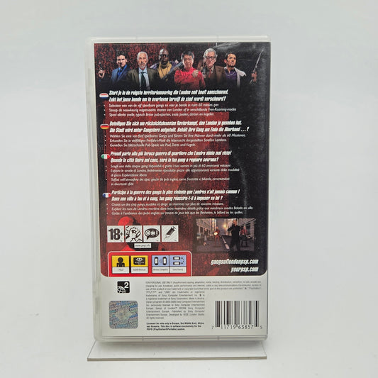 GANGS OF LONDON - PLAYSTATION PORTABLE - Strike Games