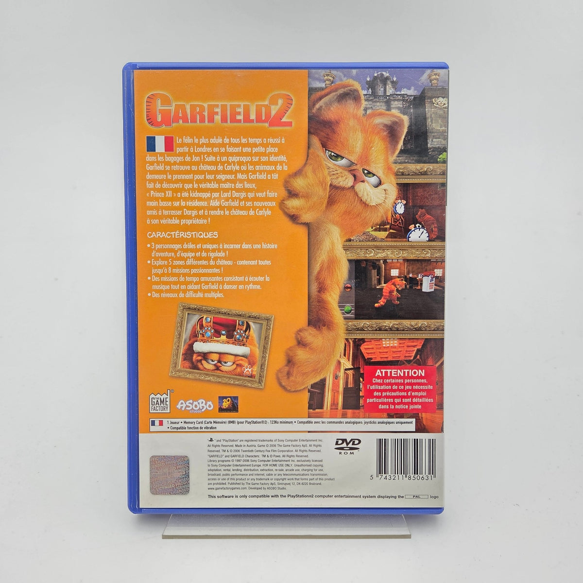 GARFIELD 2 - PLAYSTATION 2 - Strike Games