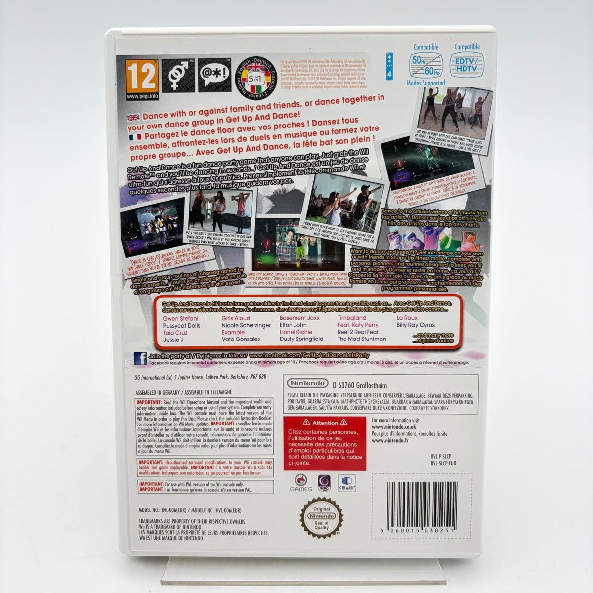 GET UP AND DANCE - WII - Strike Games