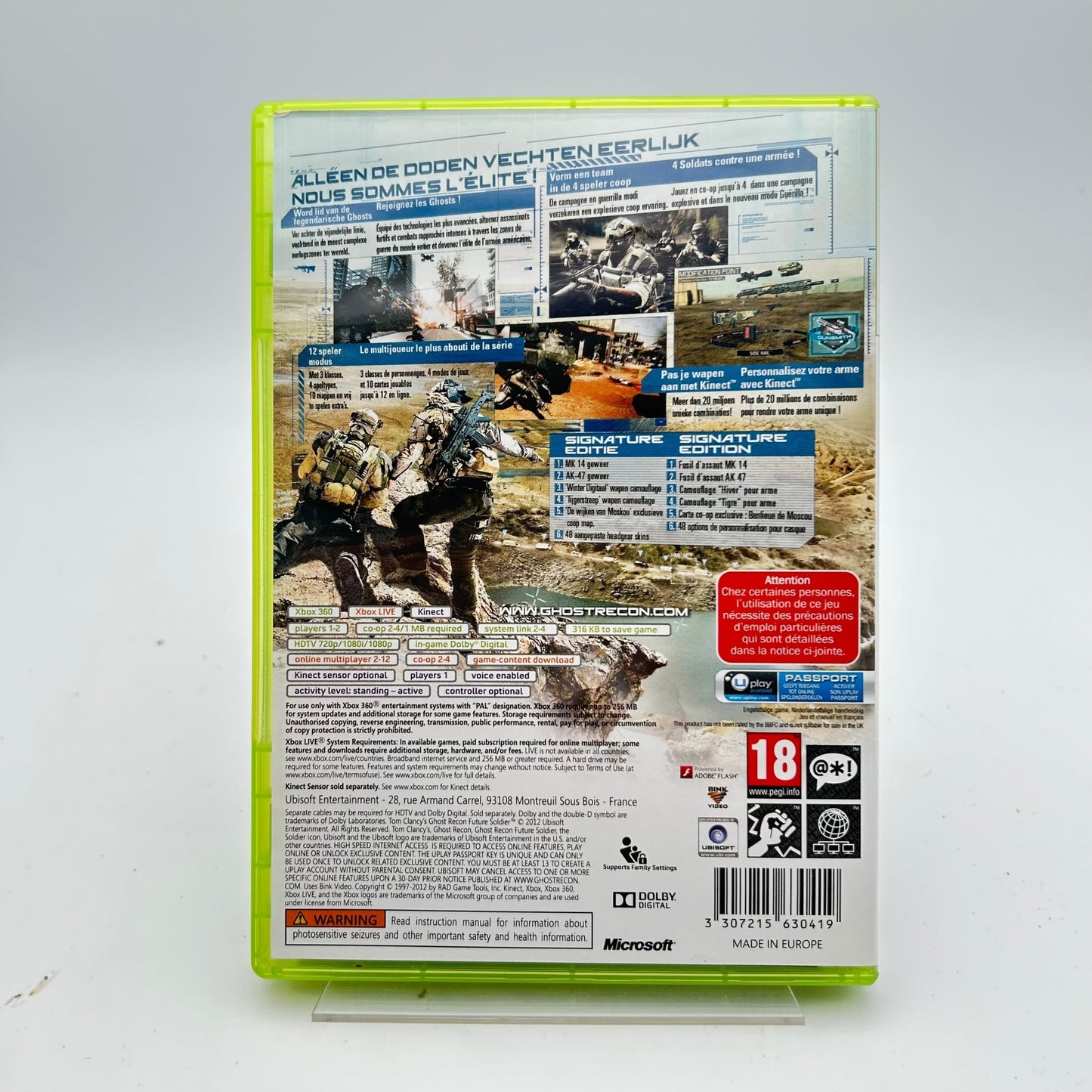 GHOST RECON FUTURE SOLDIER SIGNATURE EDITION - XBOX 360 - Strike Games