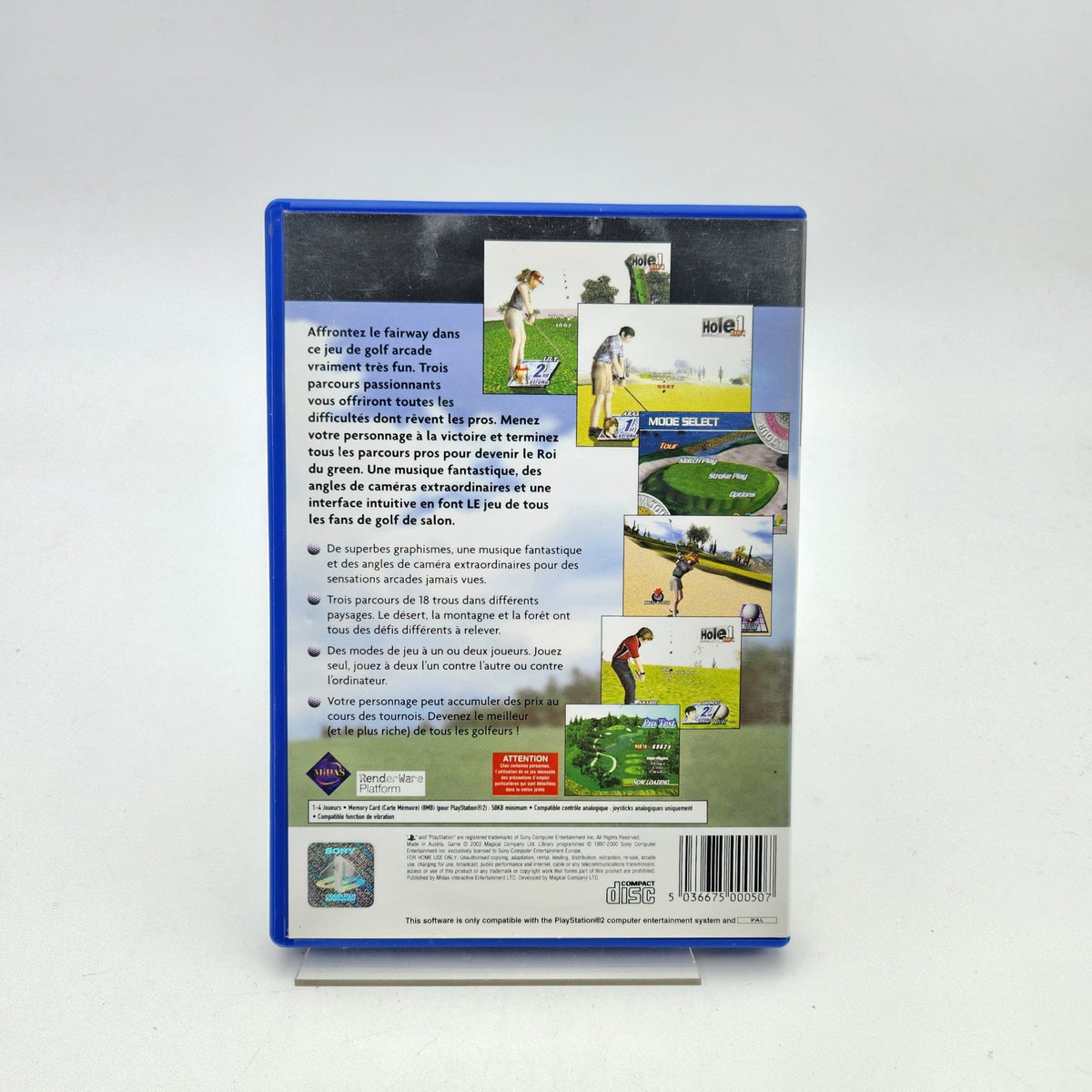 GO GO GOLF - PLAYSTATION 2 - Strike Games