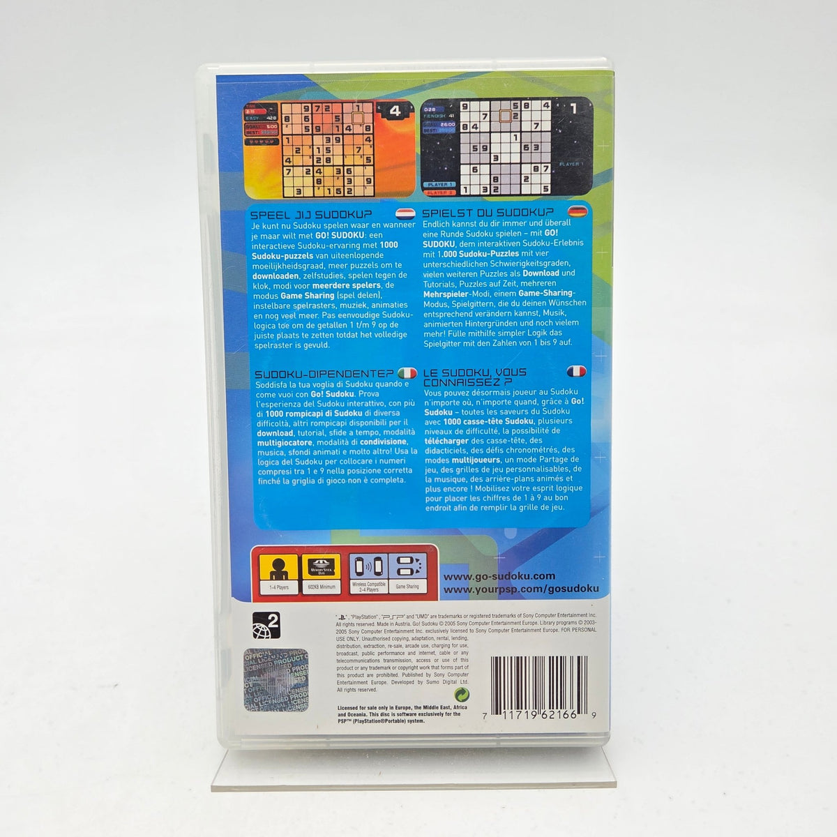 GO! SUDOKU - PLAYSTATION PORTABLE - Strike Games