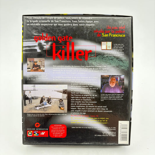 GOLDEN GATE KILLER - PC BIG BOX - Strike Games