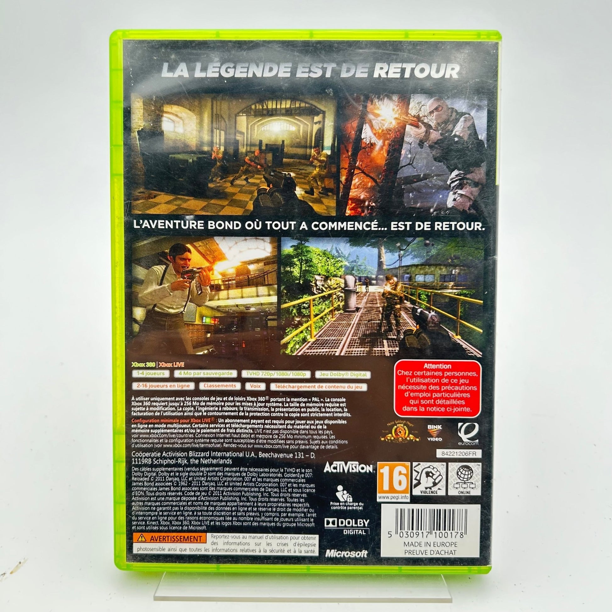 GOLDENEYE RELOADED - XBOX 360 - Strike Games