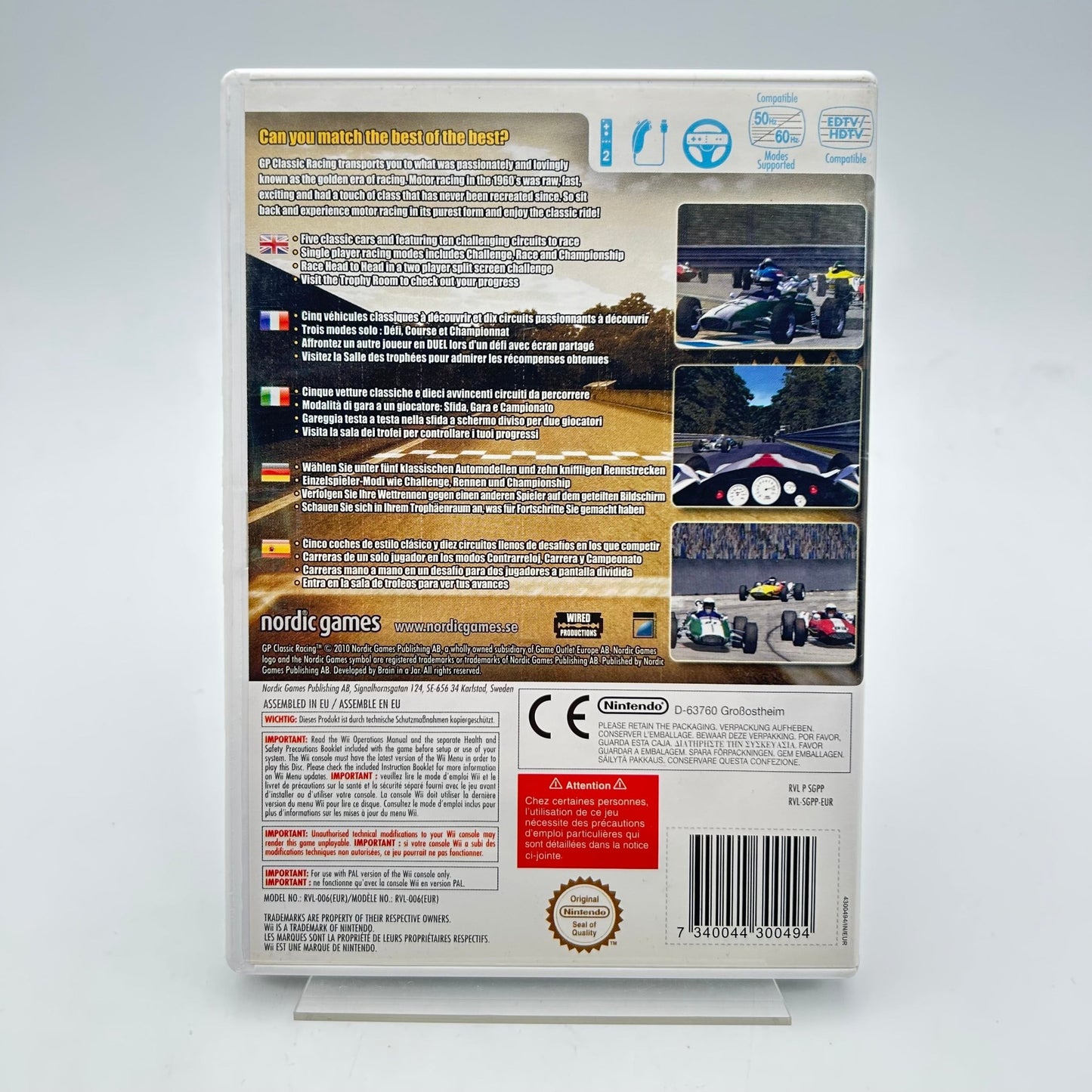 GP CLASSIC RACING - WII - Strike Games