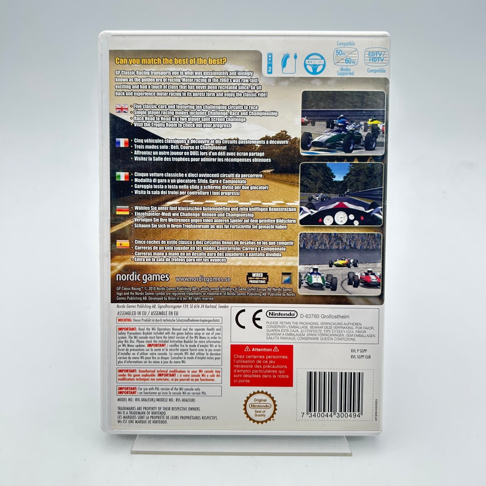 GP CLASSIC RACING - WII - Strike Games