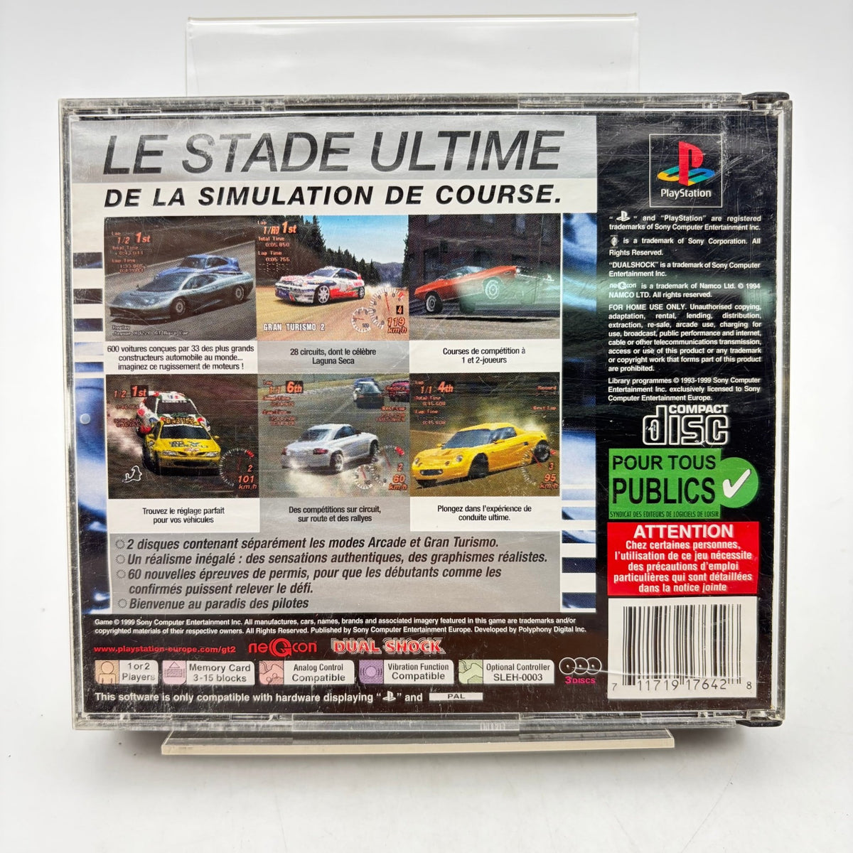 GRAN TURISMO 2 - PLAYSTATION 1 - Strike Games