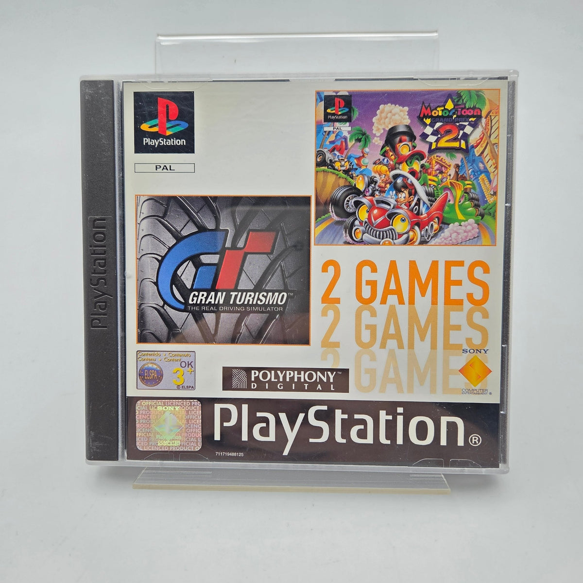 GRAN TURISMO MOTOR TOON GRAND PRIX 2 - PLAYSTATION 1 - Strike Games