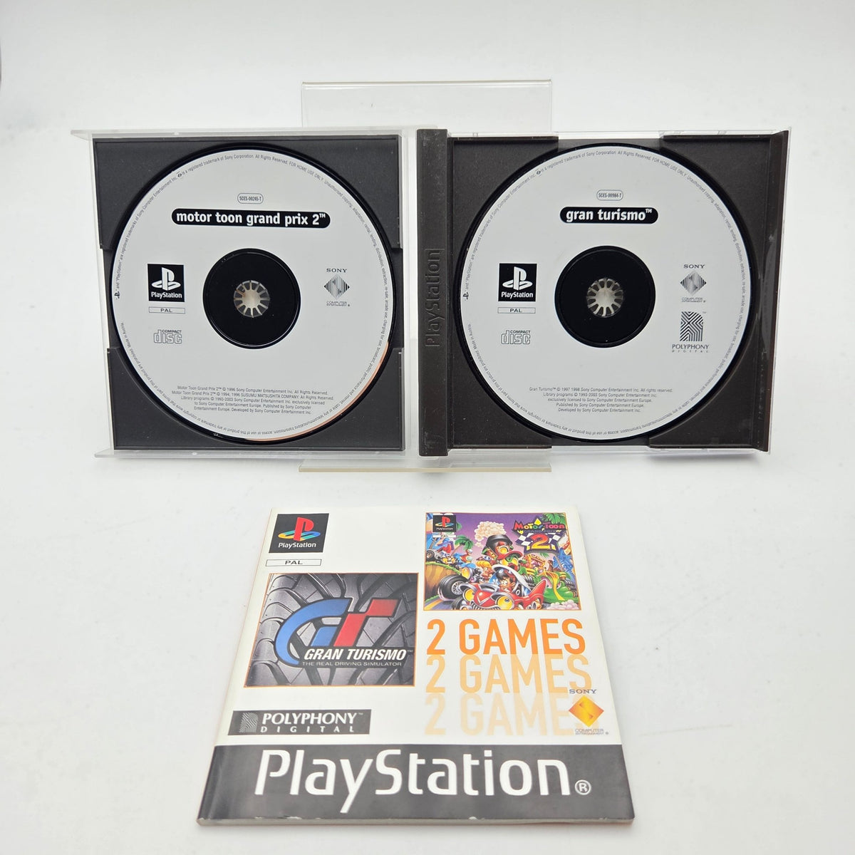 GRAN TURISMO MOTOR TOON GRAND PRIX 2 - PLAYSTATION 1 - Strike Games