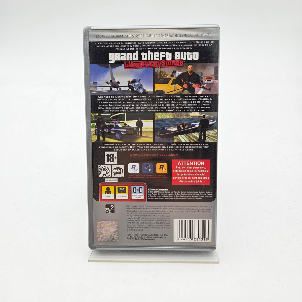 GRAND THEFT AUTO LIBERTY CITY STORIES - PLAYSTATION PORTABLE - Strike Games