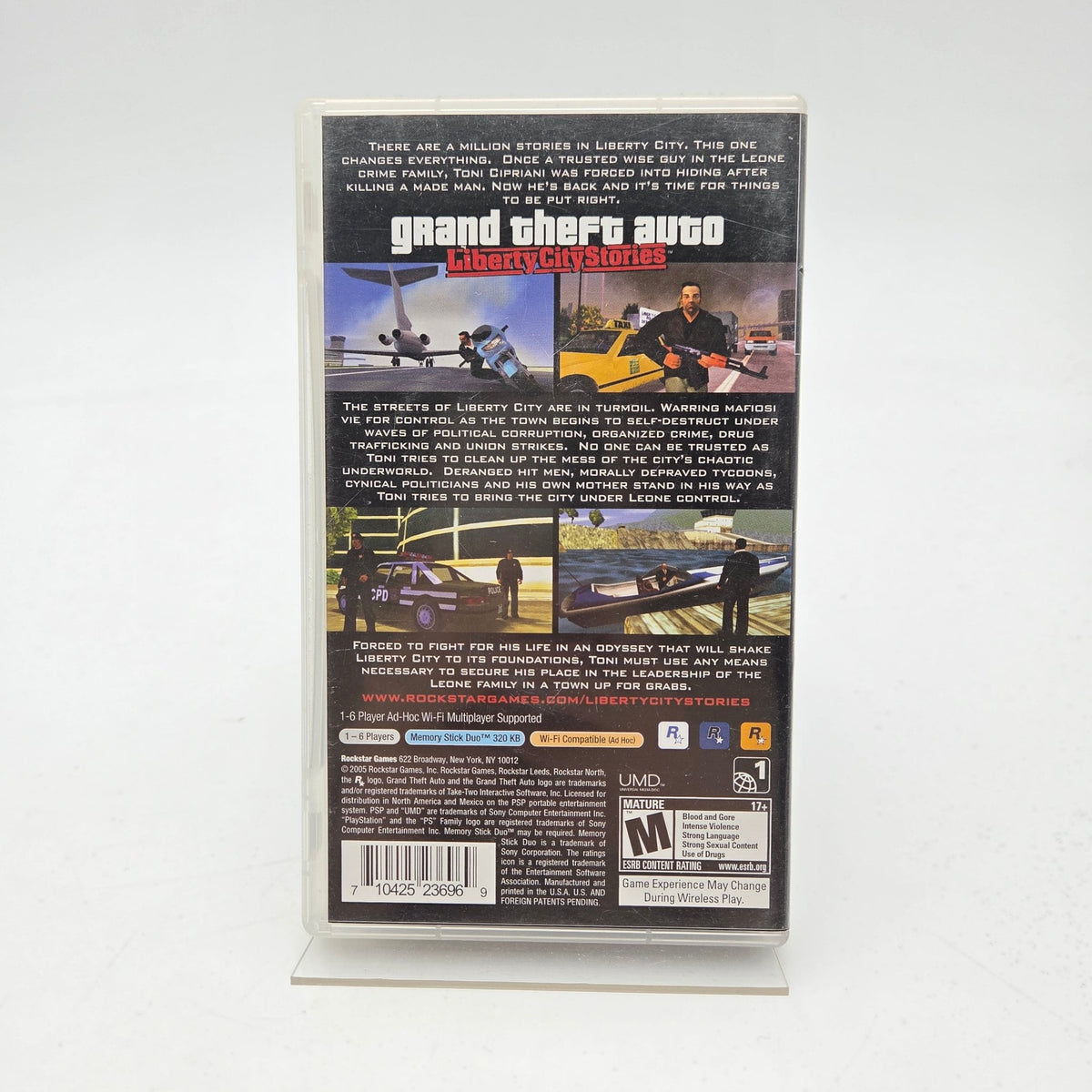 GRAND THEFT AUTO LIBERTY CITY STORIES - PLAYSTATION PORTABLE US - Strike Games