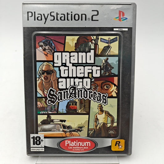 GRAND THEFT AUTO: SAN ANDREAS - PLAYSTATION 2 - Strike Games