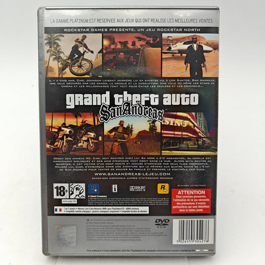GRAND THEFT AUTO: SAN ANDREAS - PLAYSTATION 2 - Strike Games