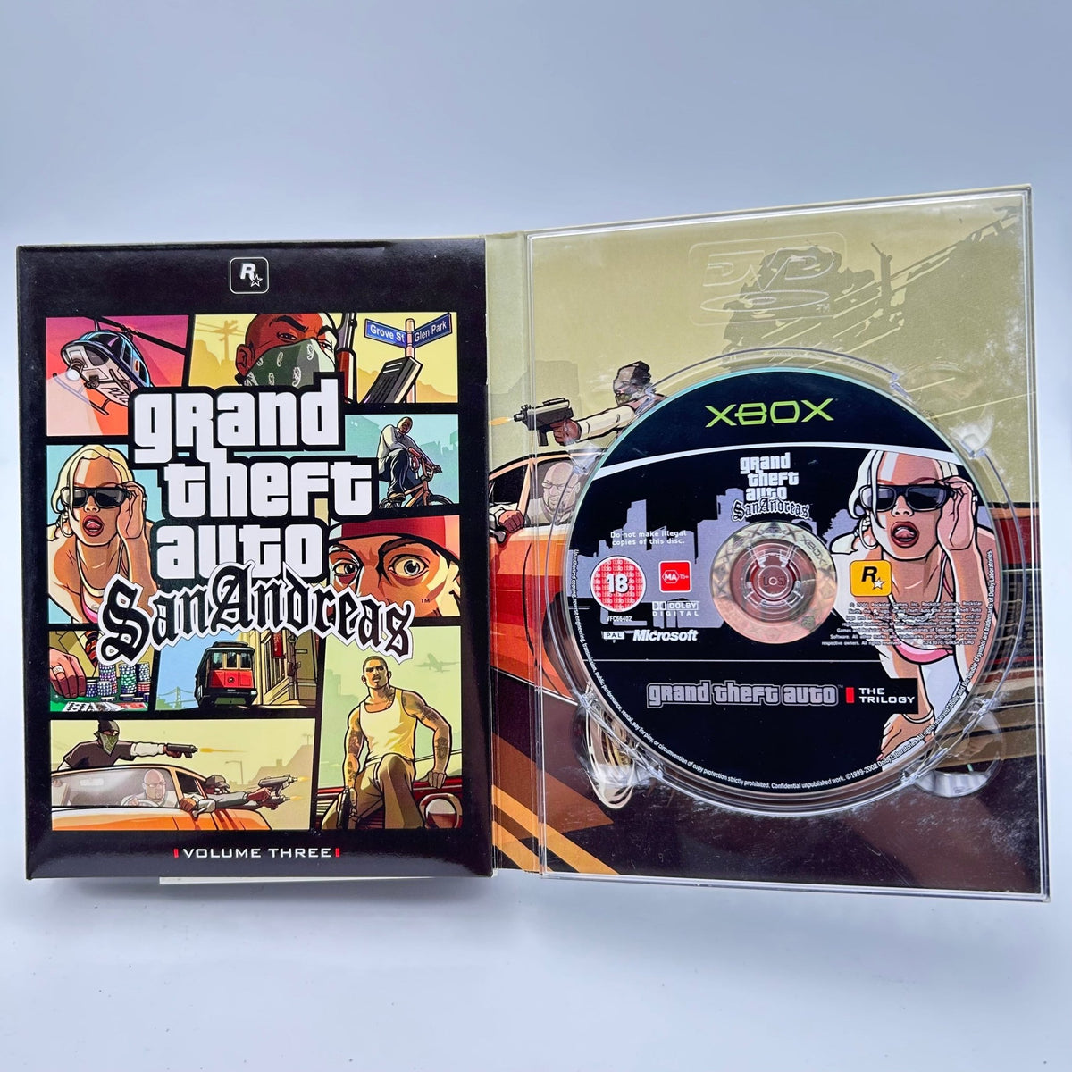 GRAND THEFT AUTO THE TRILOGY - XBOX - Strike Games