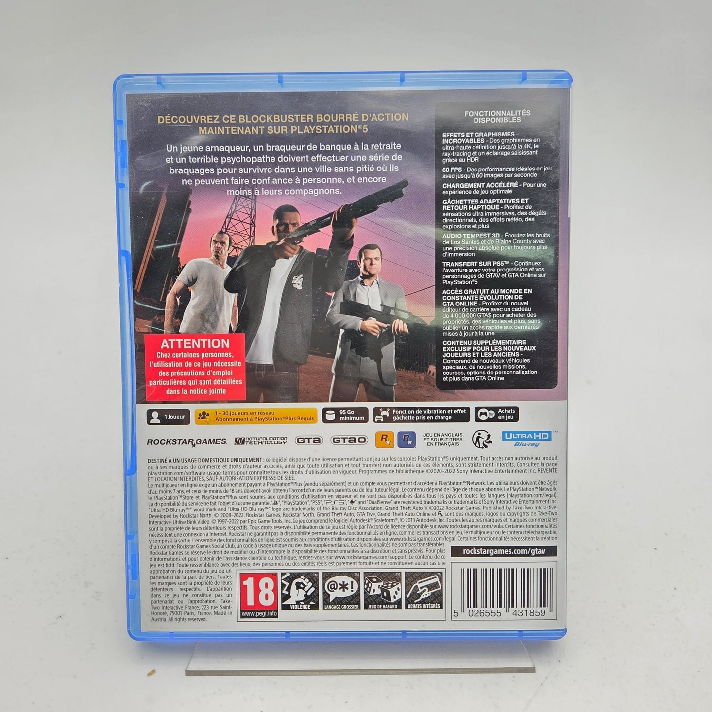 GRAND THEFT AUTO V - PLAYSTATION 5 - Strike Games