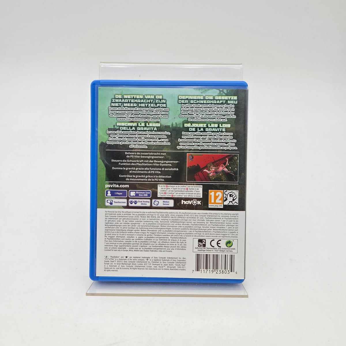 GRAVITY RUSH - PLAYSTATION VITA - Strike Games