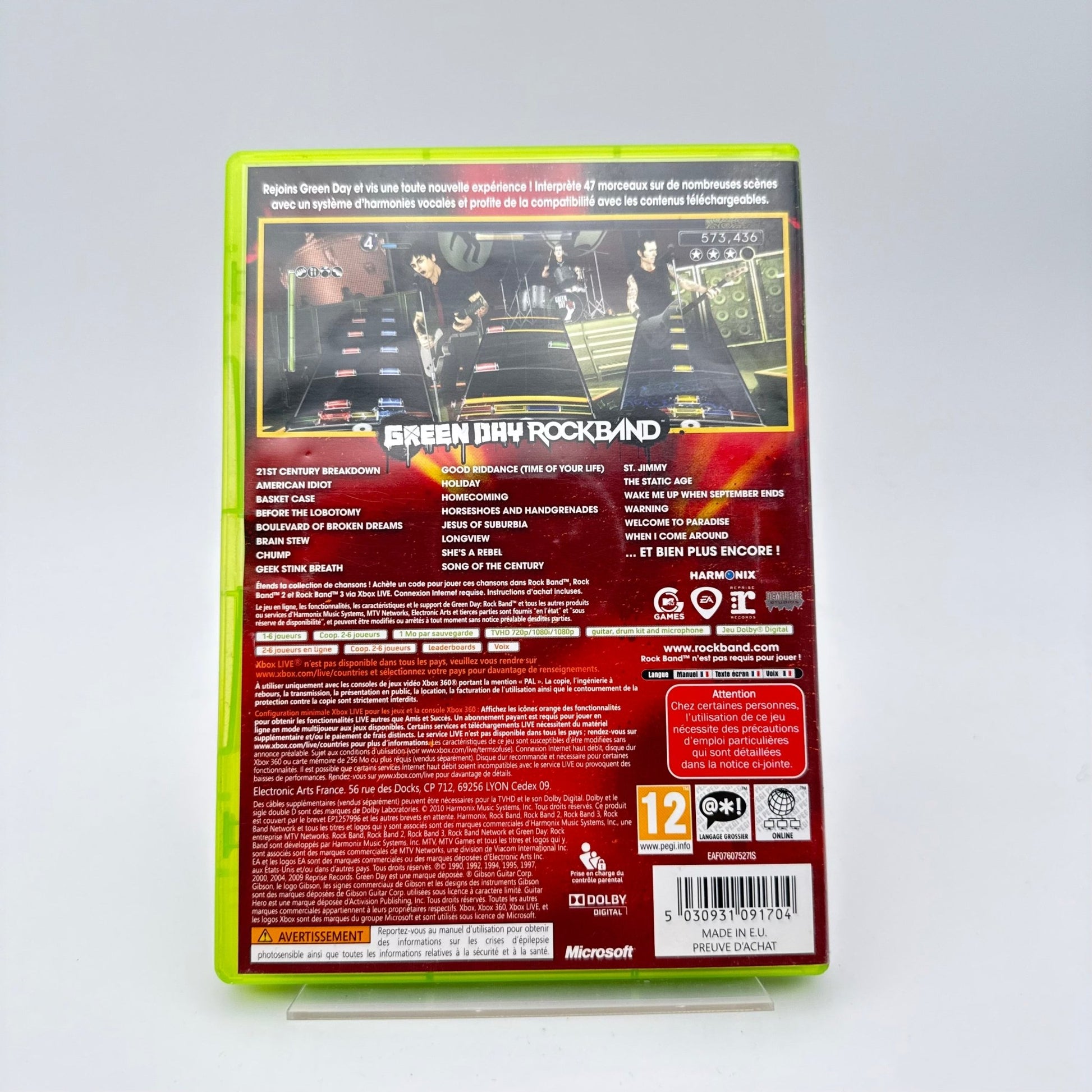 GREEN DAY ROCKBAND - XBOX 360 - Strike Games