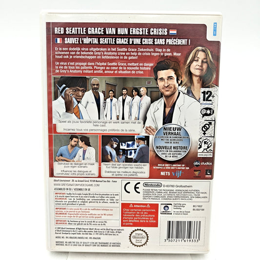 GREY'S ANATOMY: THE VIDEO GAME - NINTENDO WII - Strike Games