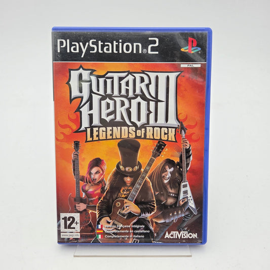 GUITAR HERO III LEGENDS OF ROCK - PLAYSTATION 2 - Strike Games