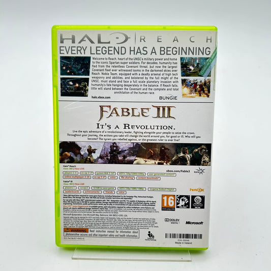 HALO REACH / FABLE III - XBOX 360 - Strike Games