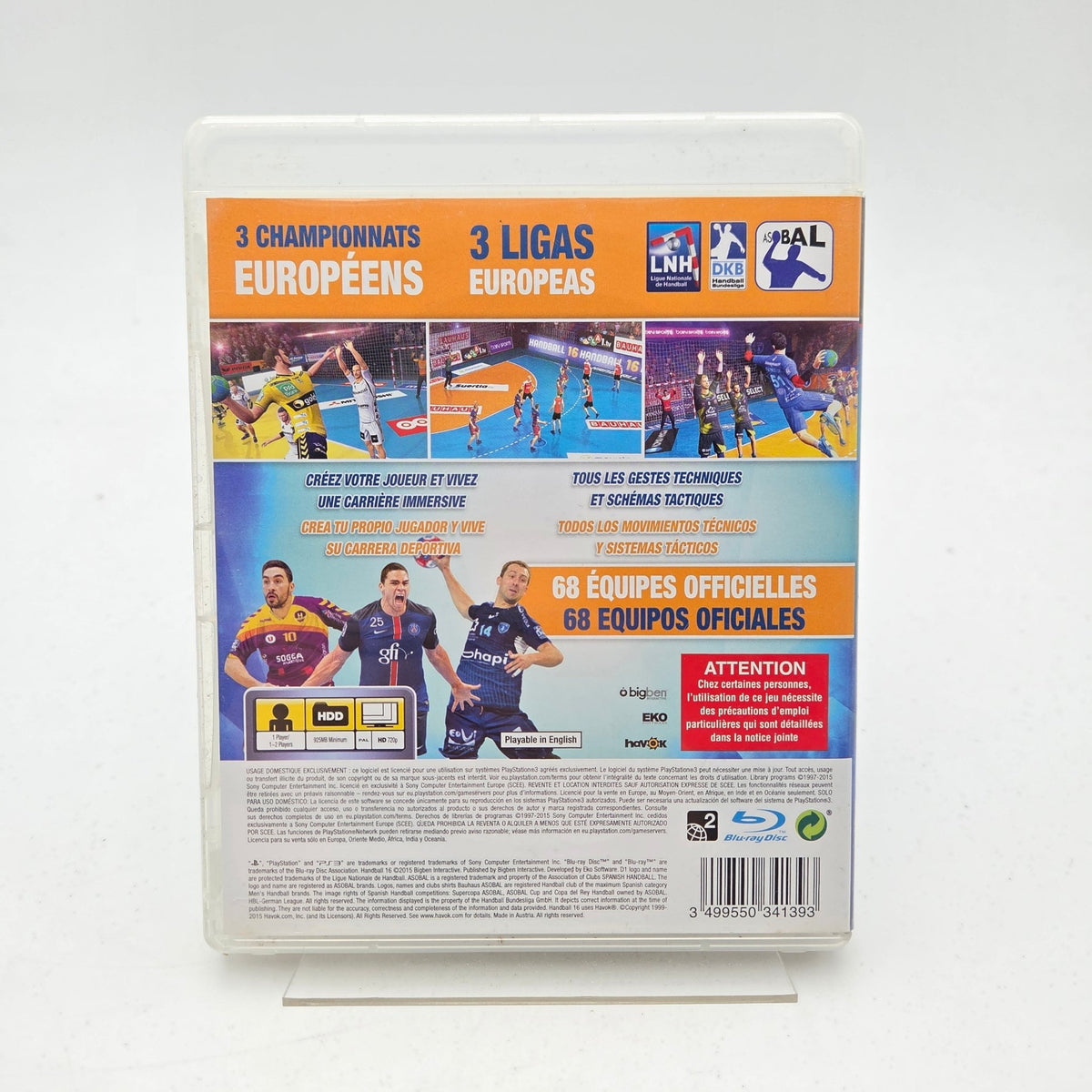 HANDBALL 16 - PLAYSTATION 3 - Strike Games