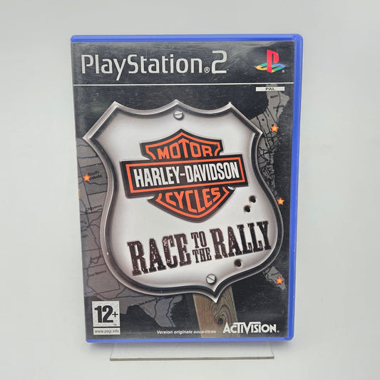 HARLEY DAVIDSON MOTOR CYCLES RACE TO THE RALLY - PLAYSTATION 2 - Strike Games