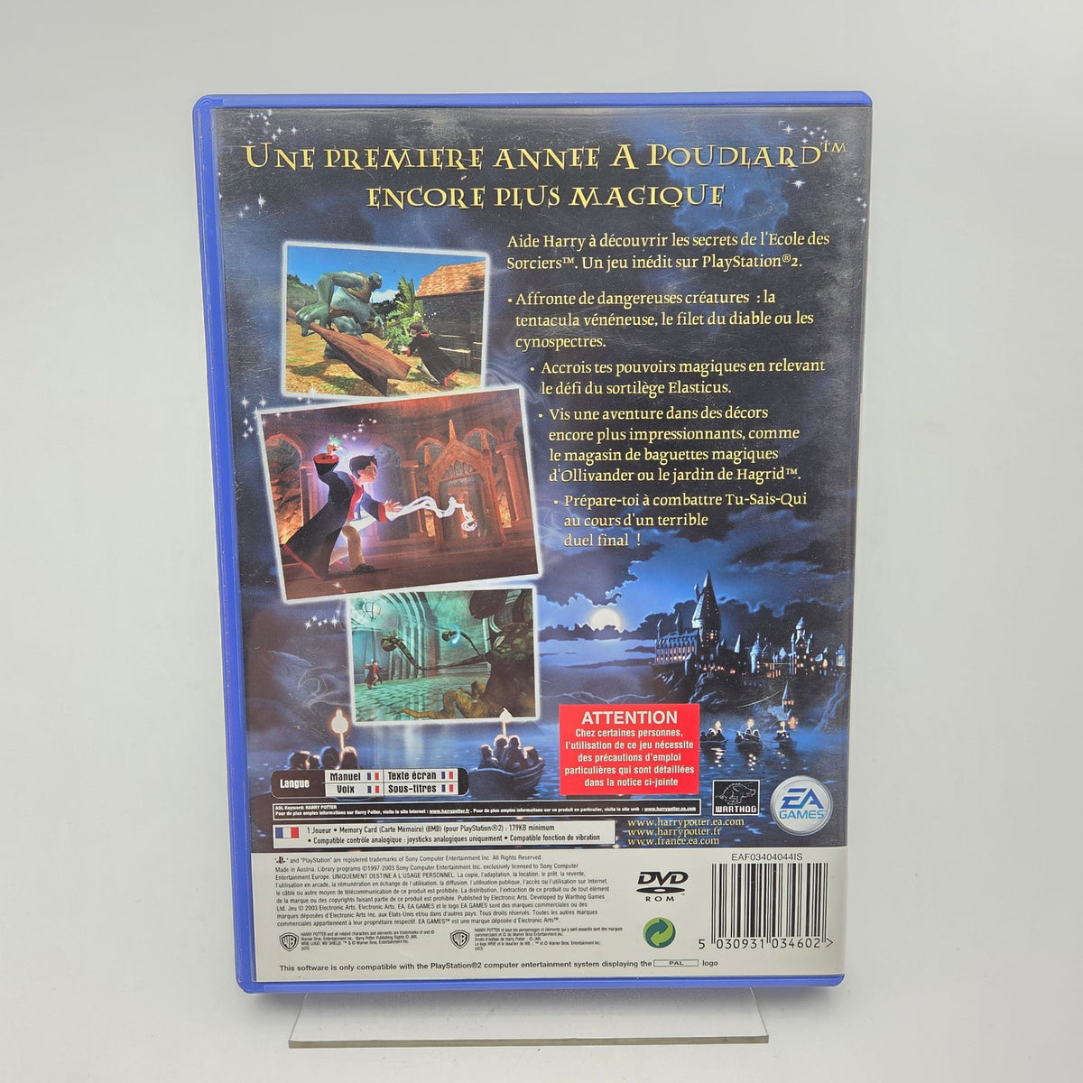 HARRY POTTER A L'ECOLE DES SORCIERS - PLAYSTATION 2 - Strike Games