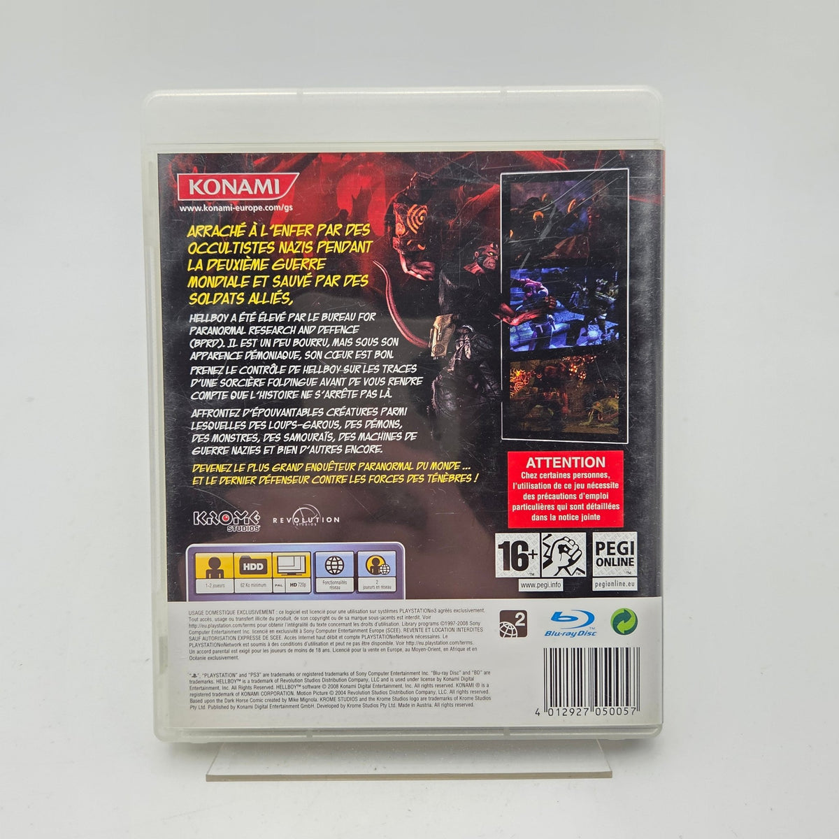 HELLBOY THE SCIENCE OF EVIL - PLAYSTATION 3 - Strike Games