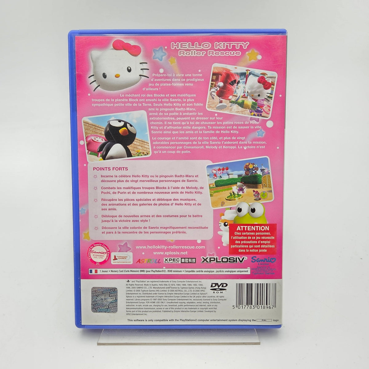 HELLO KITTY ROLLER RESCUE - PLAYSTATION 2 - Strike Games