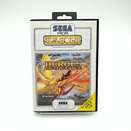 Heroes of the Lance - Master System - Strike Games
