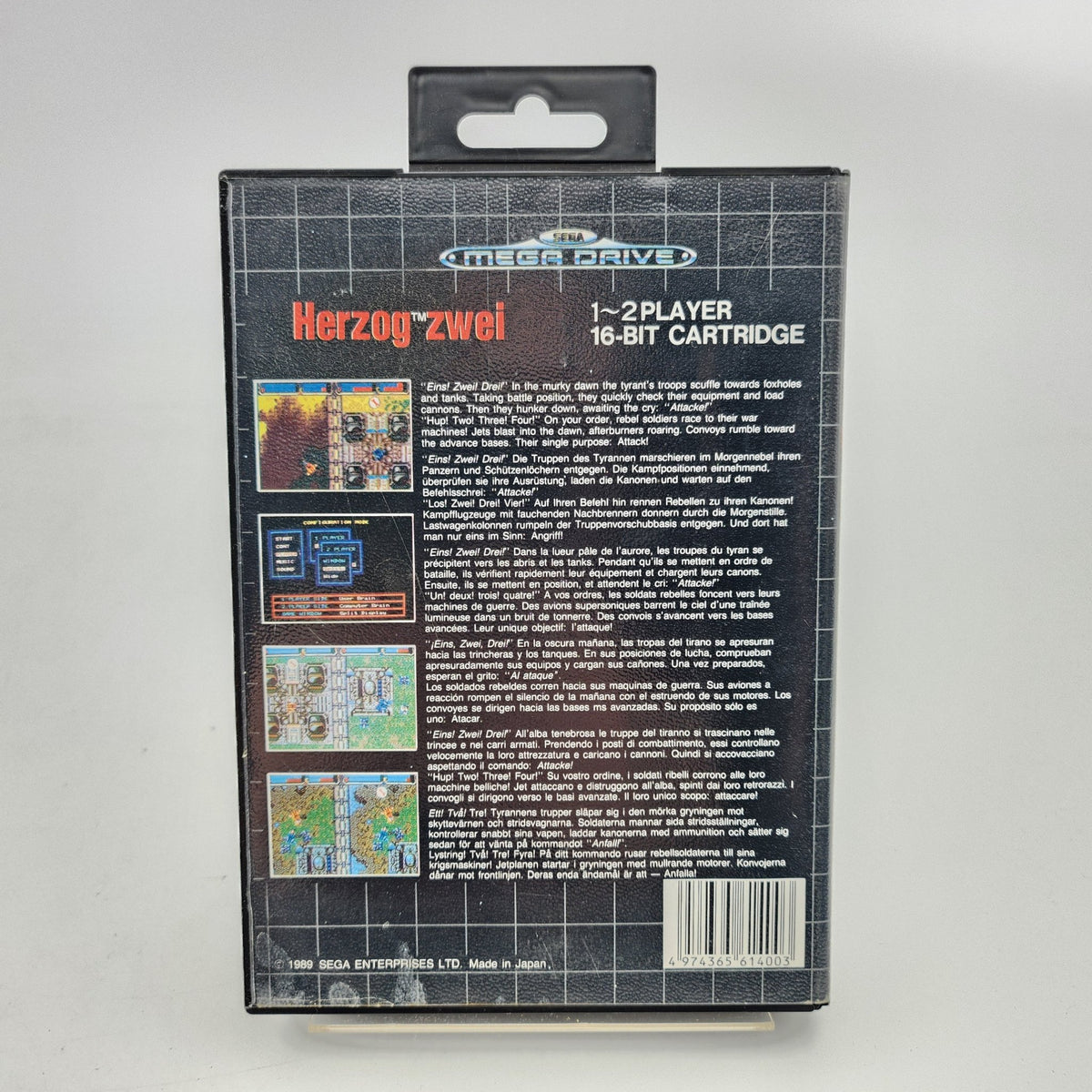 Herzog Zwei - Mega Drive - Strike Games