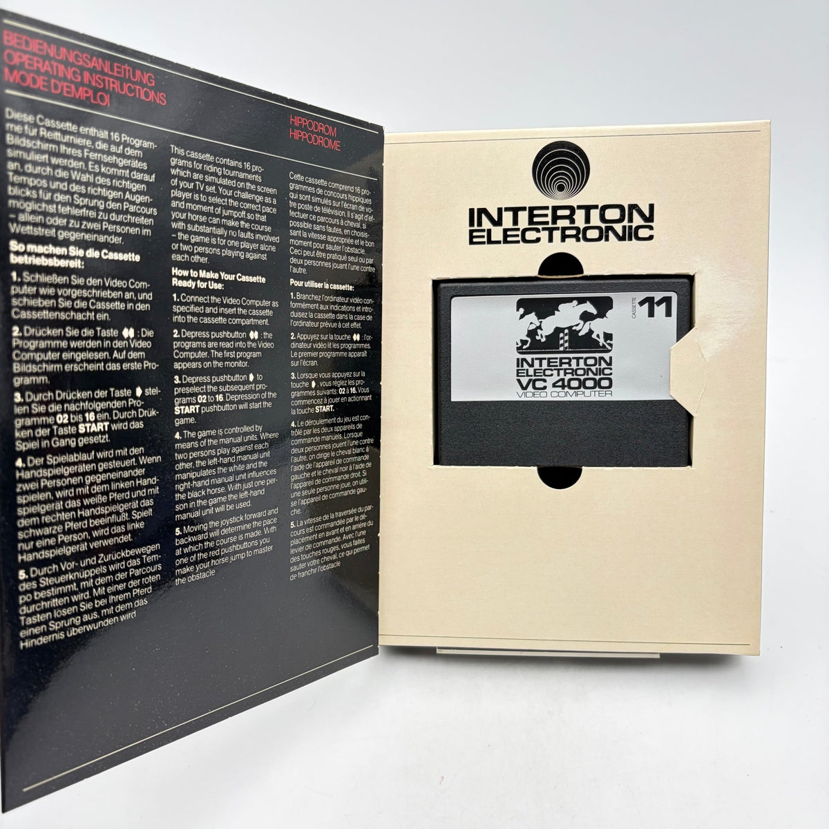 HIPPODROM (CASSETTE 11) - VIDEO COMPUTER VC4000 - Strike Games