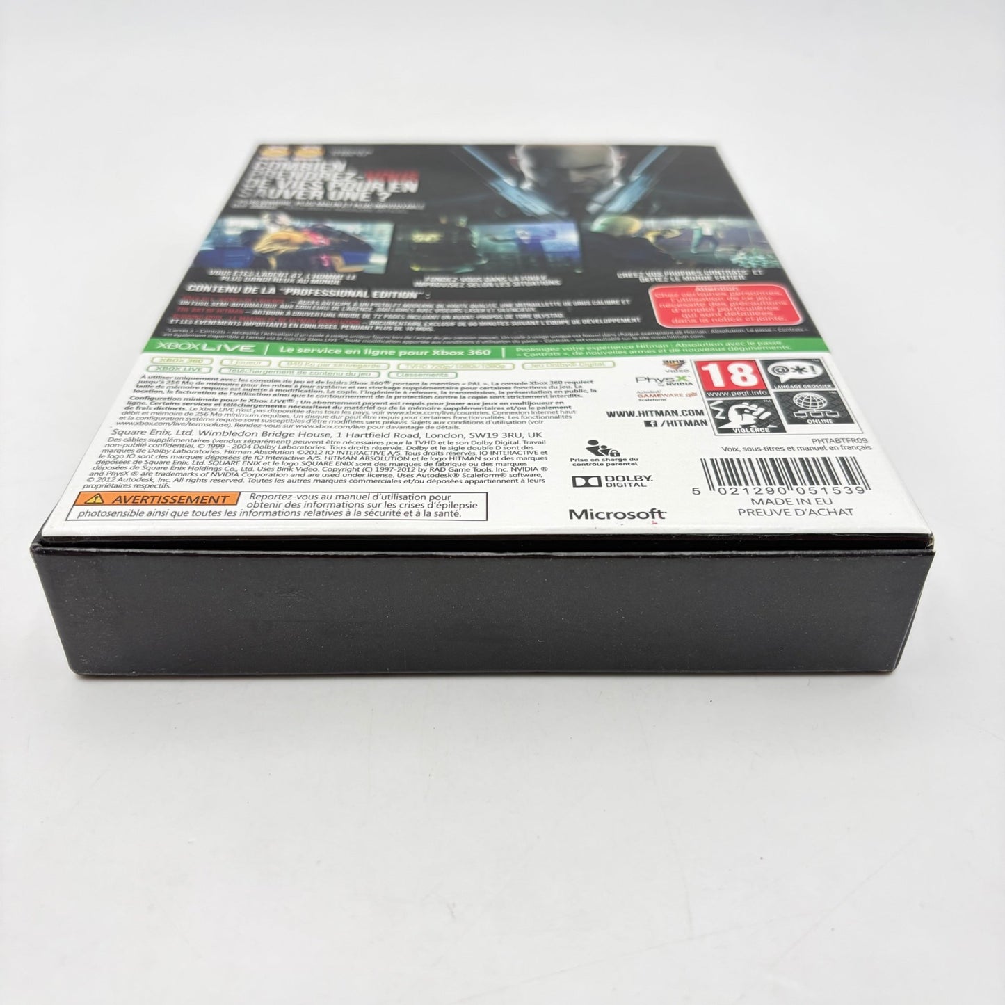 HITMAN ABSOLUTION – PROFESSIONAL EDITION - XBOX 360 - Strike Games