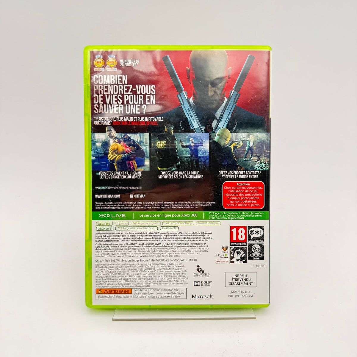 HITMAN ABSOLUTION - XBOX 360 - Strike Games