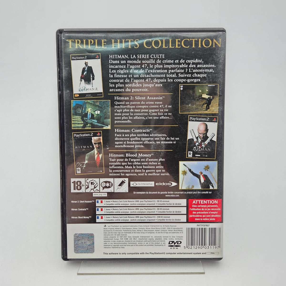 HITMAN TRIPLE HITS COLLECTION - PLAYSTATION 2 - Strike Games